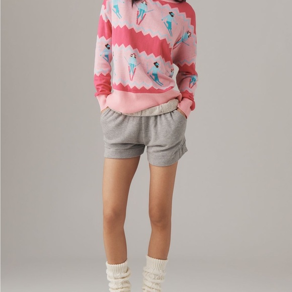 Anthropologie X Beach Riot Callie Sweater Chevron Skiers Anthropologie Exclusive - Picture 5 of 14